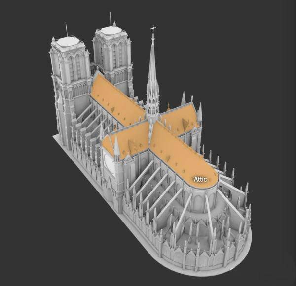 光固化3D打印機復原巴黎圣母院，為今后修復提供借鑒